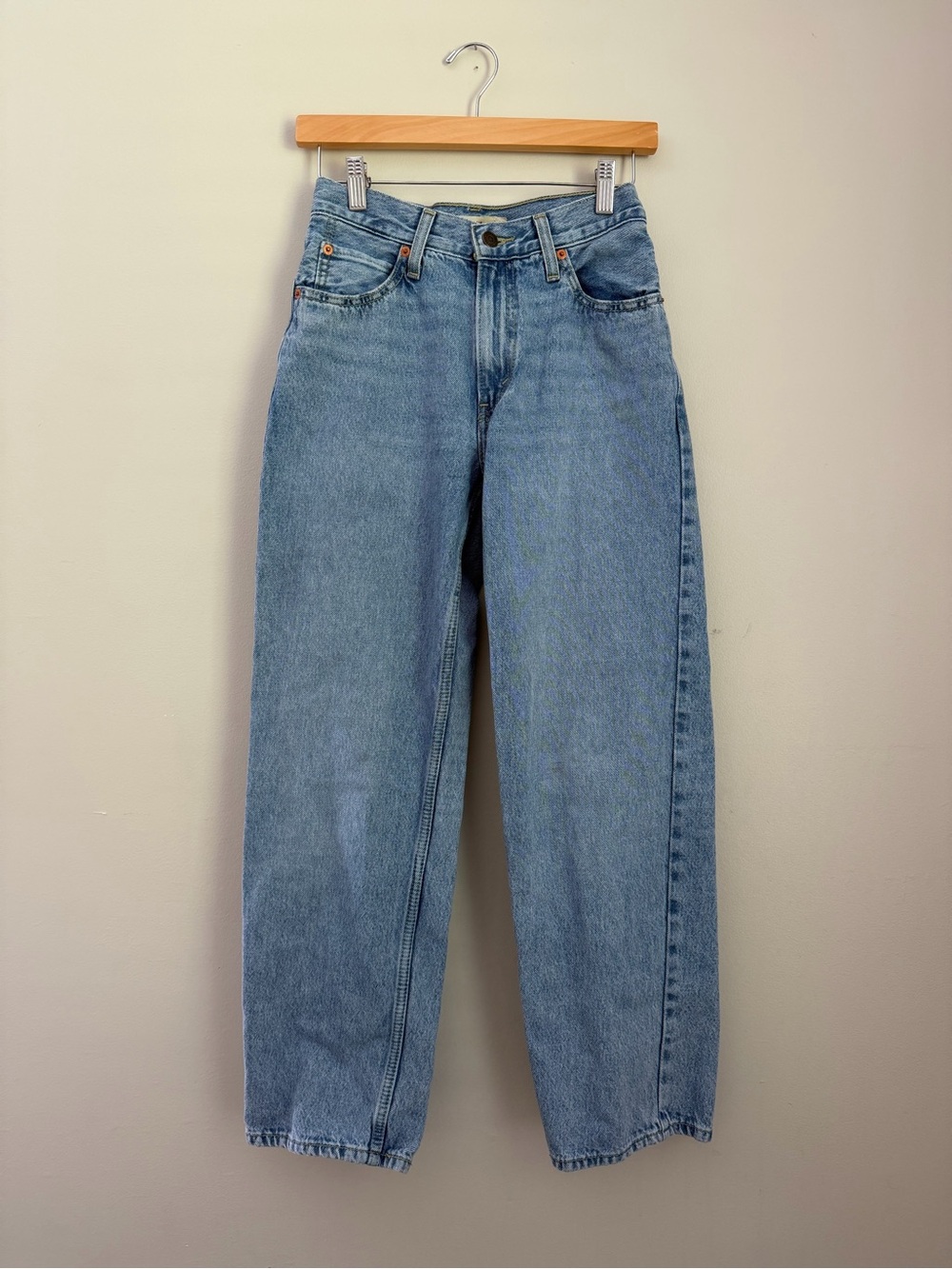 Levi’s High-Waisted Dad Jeans | Vintage Wash Denim